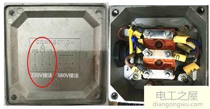 電動機本體接線柱的接線問題