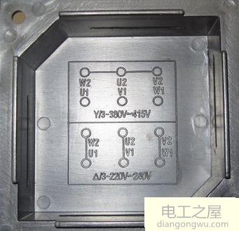 三相電機(jī)如何把星型連接改為三角形連接