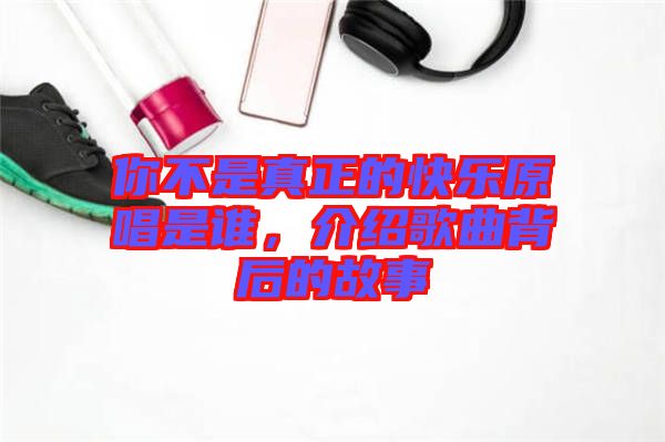 你不是真正的快樂原唱是誰，介紹歌曲背后的故事