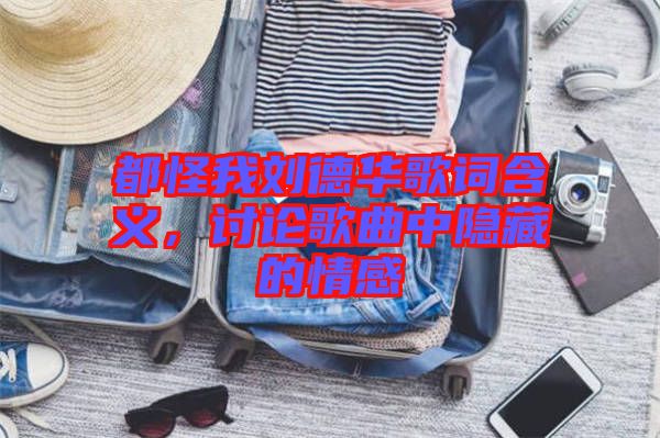 都怪我劉德華歌詞含義，討論歌曲中隱藏的情感